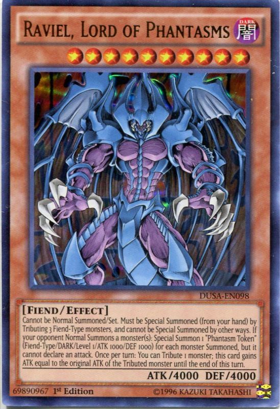 画像1: 【特価品】英語版 幻魔皇ラビエル DUSA-EN098 1st（ウルトラレア）