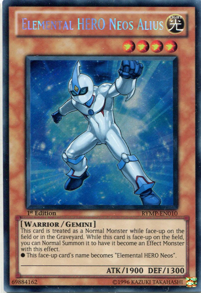 画像1: 【特価品】英語版 Ｅ・ＨＥＲＯ アナザー・ネオス RYMP-EN010 1st（シークレットレア）