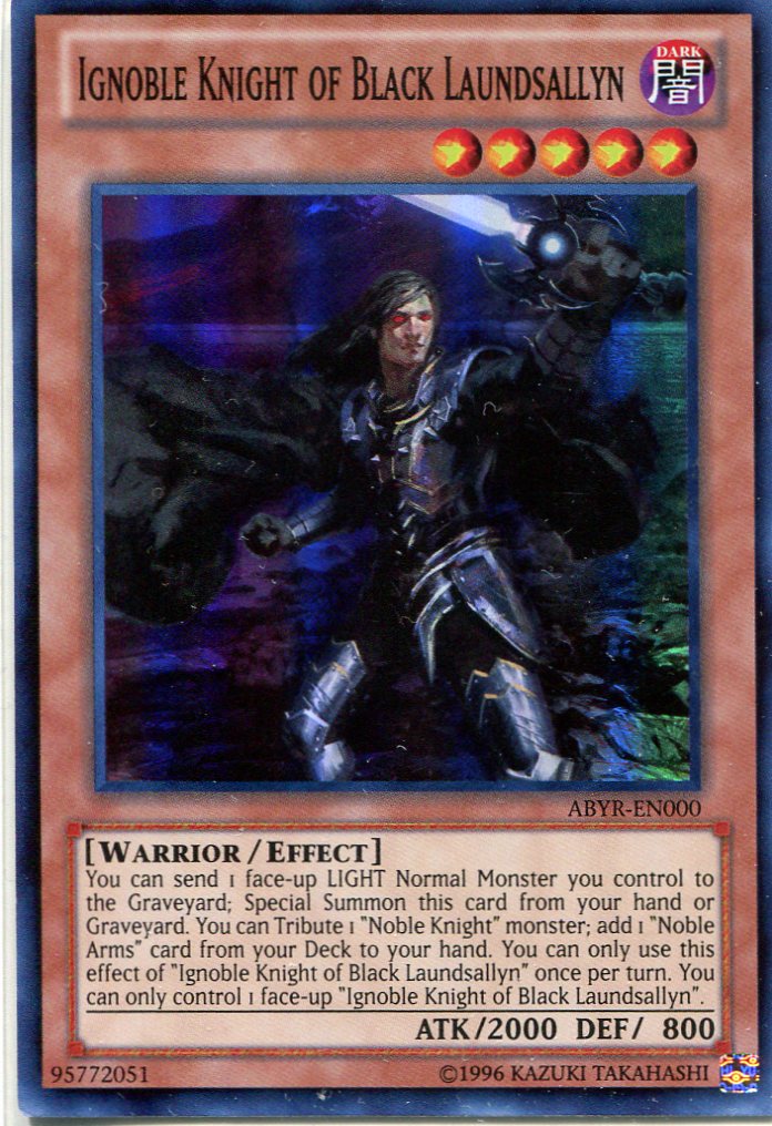 画像1: 【特価品】英語版 魔聖騎士ランスロット ABYR-EN000（スーパーレア）