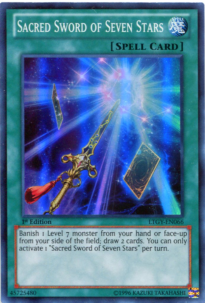 画像1: 【特価品】英語版 七星の宝刀 LTGY-EN066 1st（スーパーレア）