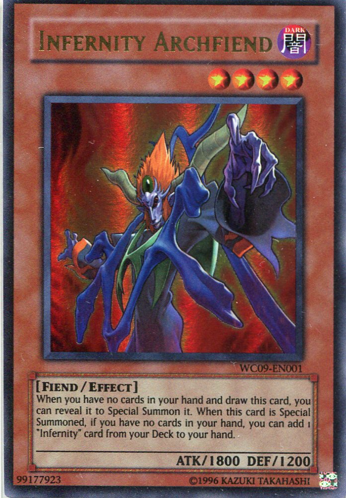 画像1: 【特価品】英語版 インフェルニティ・デーモン WC09-EN001（ウルトラレア）