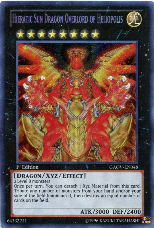 画像1: 【特価品】英語版 聖刻神龍－エネアード GAOV-EN048 1st（シークレットレア）