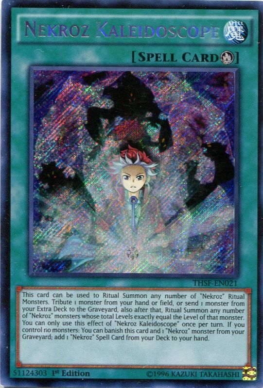 画像1: 【特価品】英語版 影霊衣の万華鏡 THSF-EN021 1st（シークレットレア）