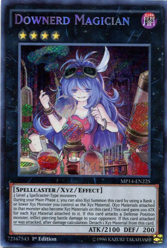 画像1: 【特価品】英語版 ダウナード・マジシャン MP14-EN225 1st（シークレットレア）