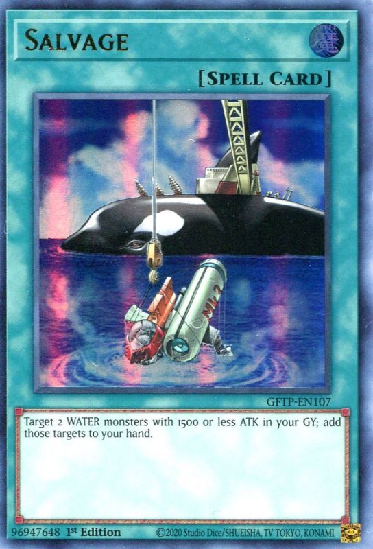 画像1: 【特価品】英語版 サルベージ GFTP-EN107 1st（ウルトラレア）