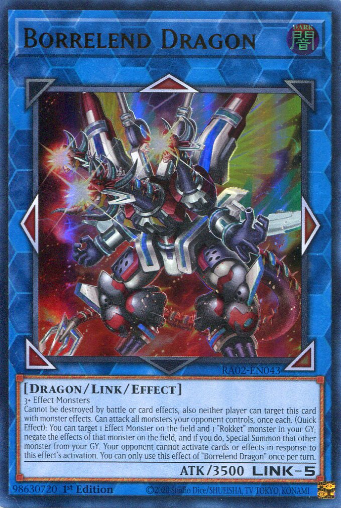 画像1: 【特価品】英語版 ヴァレルエンド・ドラゴン RA02-EN043 1st（ウルトラレア）