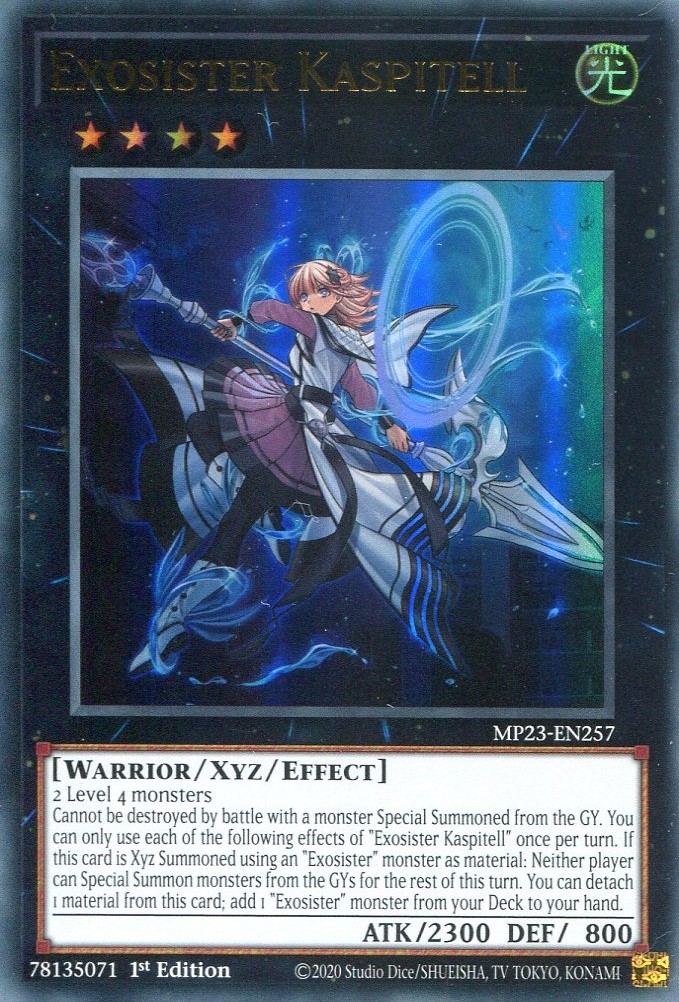 画像1: 【特価品】英語版  エクソシスター・カスピテル MP23-EN257 1st（ウルトラレア）