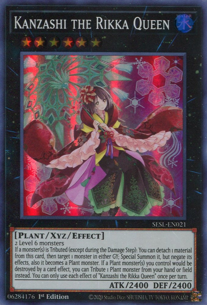 画像1: 【特価品】英語版 六花聖カンザシ SESL-EN021 1st（スーパーレア）