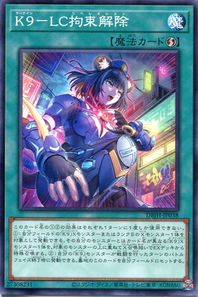 画像1: Ｋ９－ＬＣ拘束解除 DBJH-JP038（ノーマル）