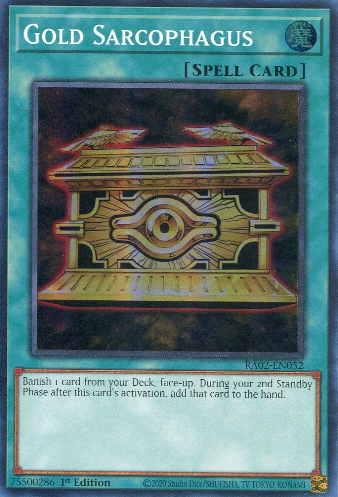 画像1: 【特価品】英語版 封印の黄金櫃 RA02-EN052 1st（スーパーレア）