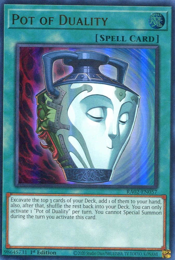 画像1: 【特価品】英語版 強欲で謙虚な壺 RA02-EN057 1st（ウルトラレア）