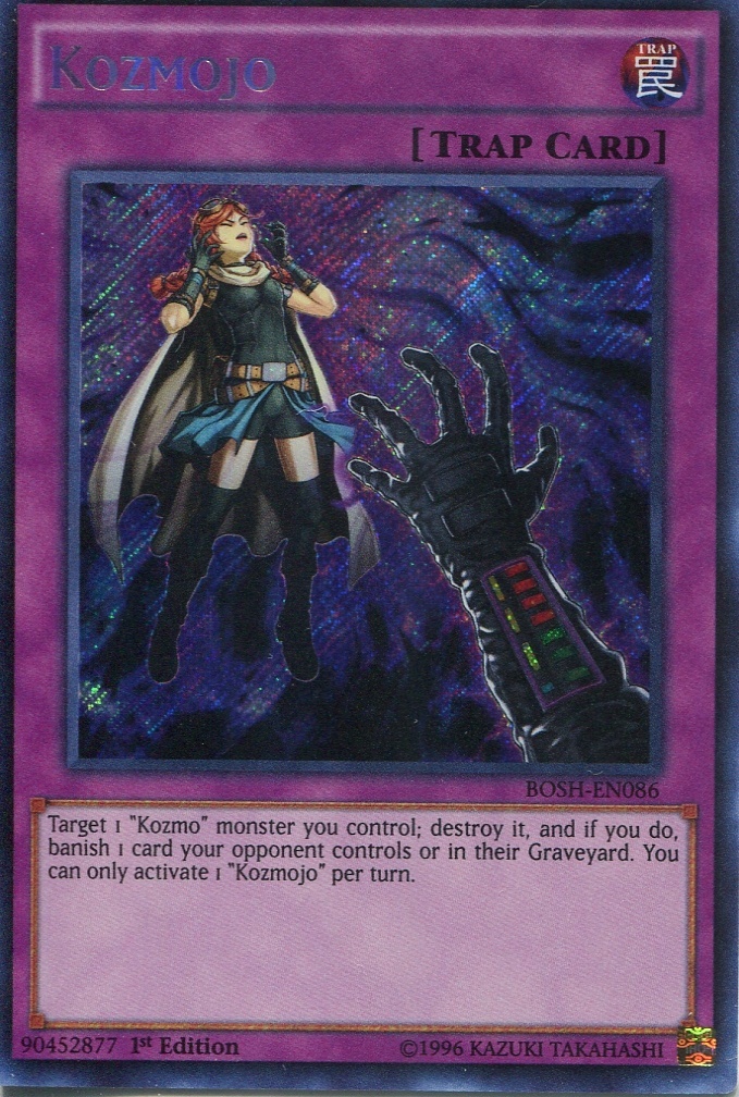 画像1: 【特価品】英語版 Ｋｏｚｍｏ－エナジーアーツ BOSH-EN086 1st（シークレットレア）