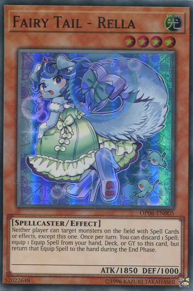 画像1: 【特価品】英語版 妖精伝姫－シンデレラ OP06-EN005（スーパーレア）