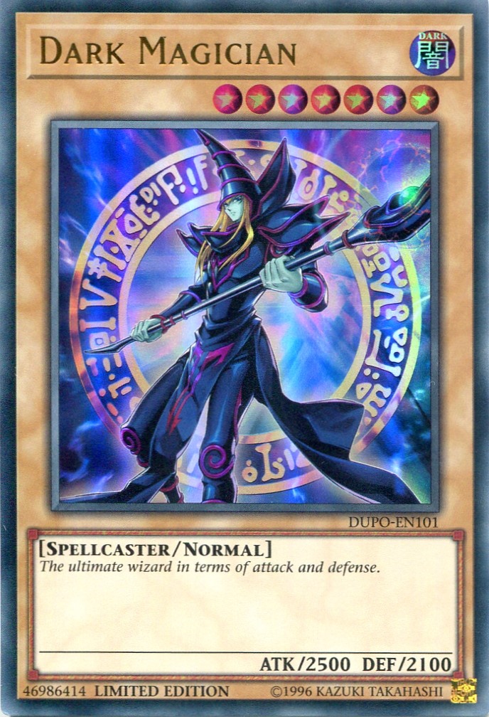 画像1: 【特価品】英語版 ブラック・マジシャン DUPO-EN101 1st（ウルトラレア）