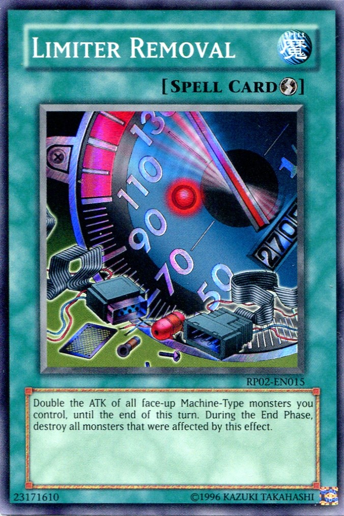 画像1: 【特価品】英語版 リミッター解除 RP02-EN015 1st（スーパーレア）