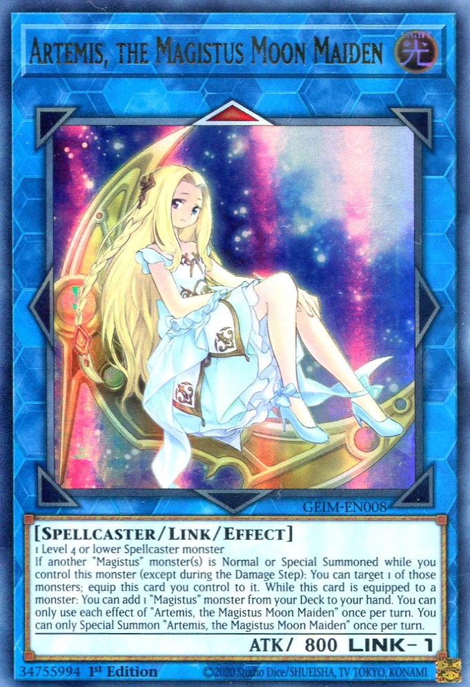 画像1: 【特価品】英語版 聖魔の乙女アルテミス GEIM-EN008 1st（ウルトラレア）