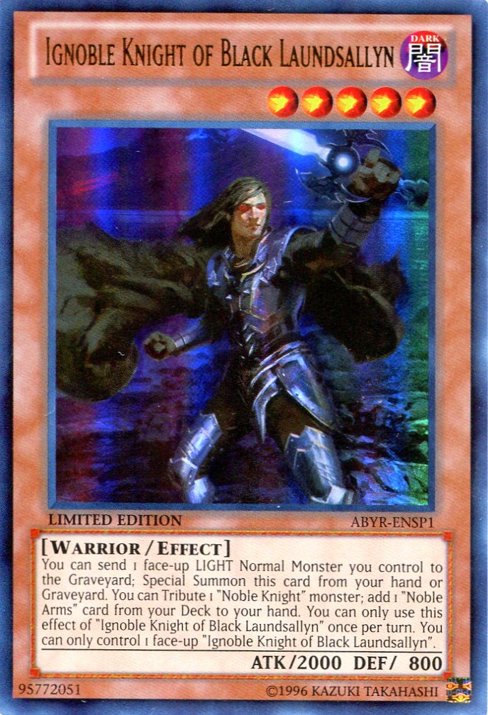 画像1: 【特価品】英語版 魔聖騎士ランスロット ABYR-ENSP1（ウルトラレア）