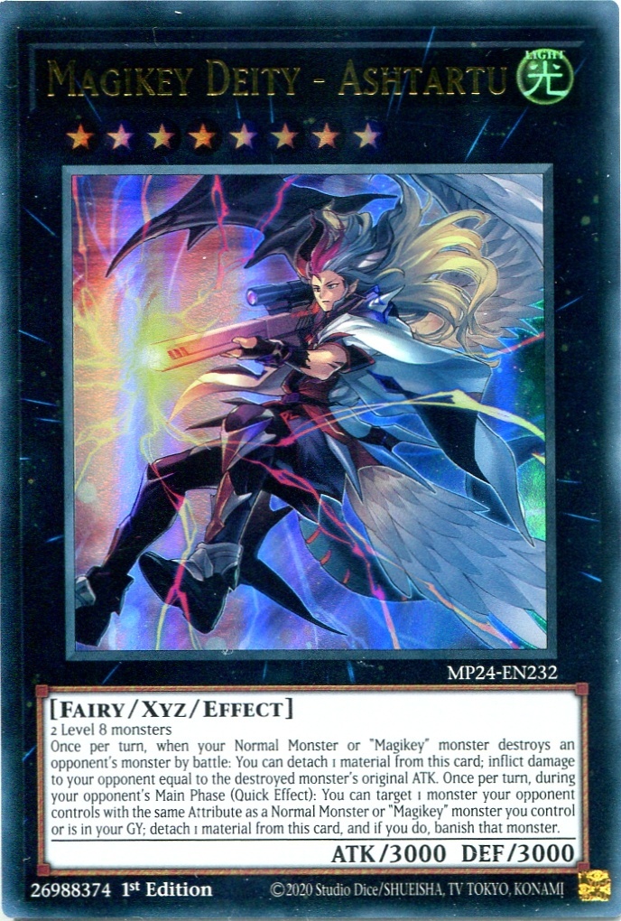 画像1: 【特価品】英語版 魔鍵憑神－アシュタルトゥ MP24-EN232 1st（ウルトラレア）