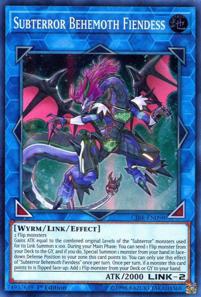 画像1: 【特価品】英語版 サブテラーマリスの妖魔 CIBR-EN098 1st（スーパーレア）