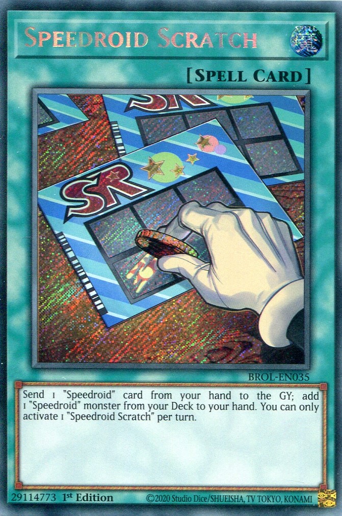 画像1: 【特価品】英語版 ＳＲスクラッチ BROL-EN035 1st（シークレットレア）