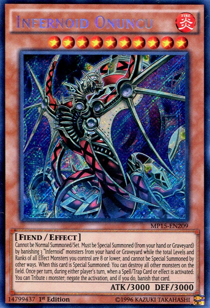 画像1: 【特価品】英語版 インフェルノイド・ネヘモス  MP15-EN209 1st（シークレットレア）