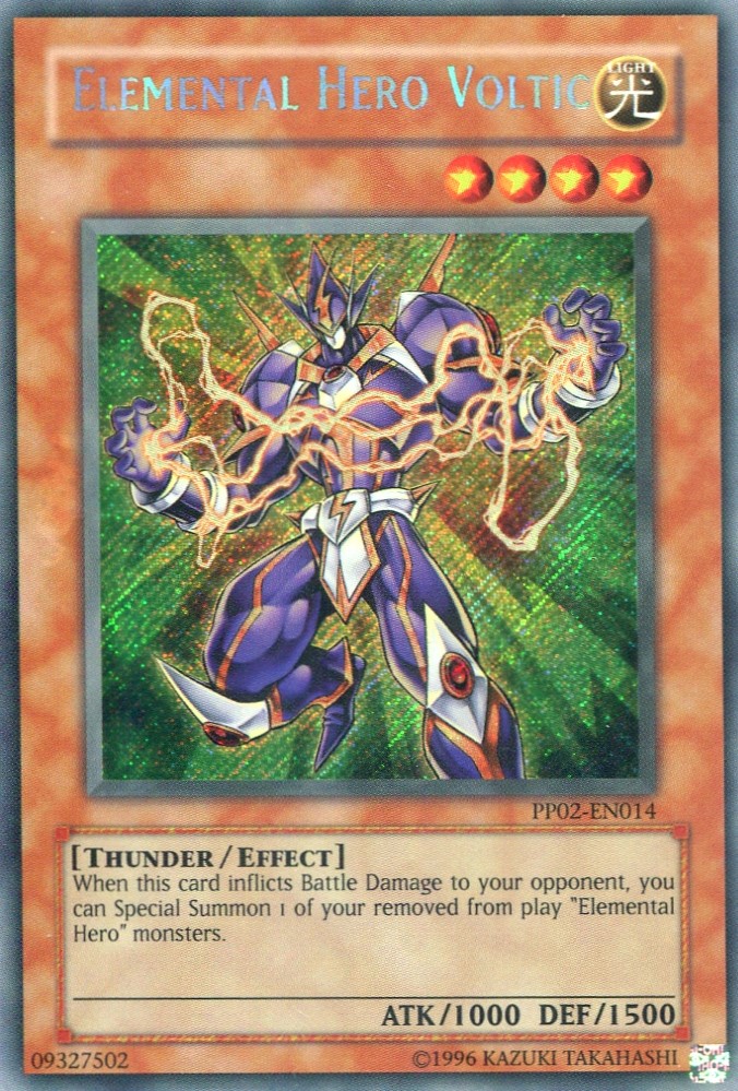 画像1: 【特価品】英語版 Ｅ・ＨＥＲＯ ボルテック PP02-EN014（シークレットレア）