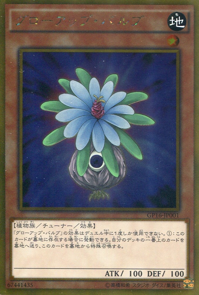 画像1: グローアップ・バルブ GP16-JP001（ゴールドレア）