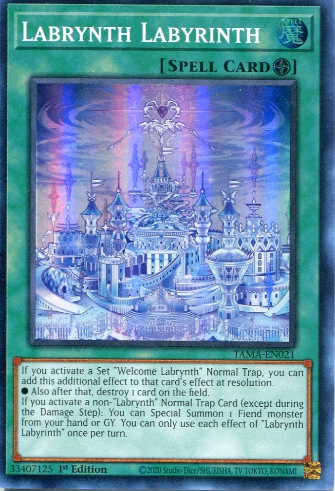 画像1: 【特価品】英語版 白銀の迷宮城 TAMA-EN021 1st（スーパーレア）