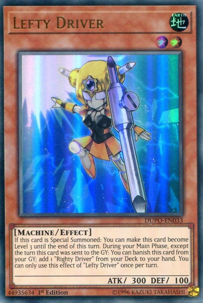 画像1: 【特価品】英語版 レフティ・ドライバー DUPO-EN033 1st（ウルトラレア）