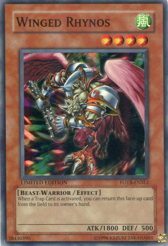 画像1: 【特価品】英語版 ウィングド・ライノ FOTB-ENSE2 Limited Edition（スーパーレア）