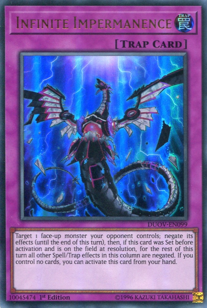 画像1: 【特価品】英語版 無限泡影 DUOV-EN099 1st（ウルトラレア）