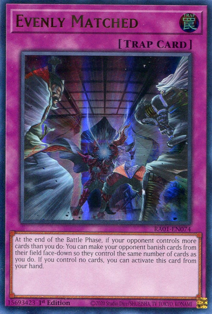 画像1: 【特価品】英語版 拮抗勝負 RA01-EN074 1st（ウルトラレア）