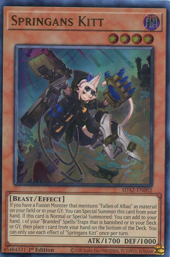 画像1: 【特価品】英語版 スプリガンズ・キット SDAZ-EN002 1st（ウルトラレア）