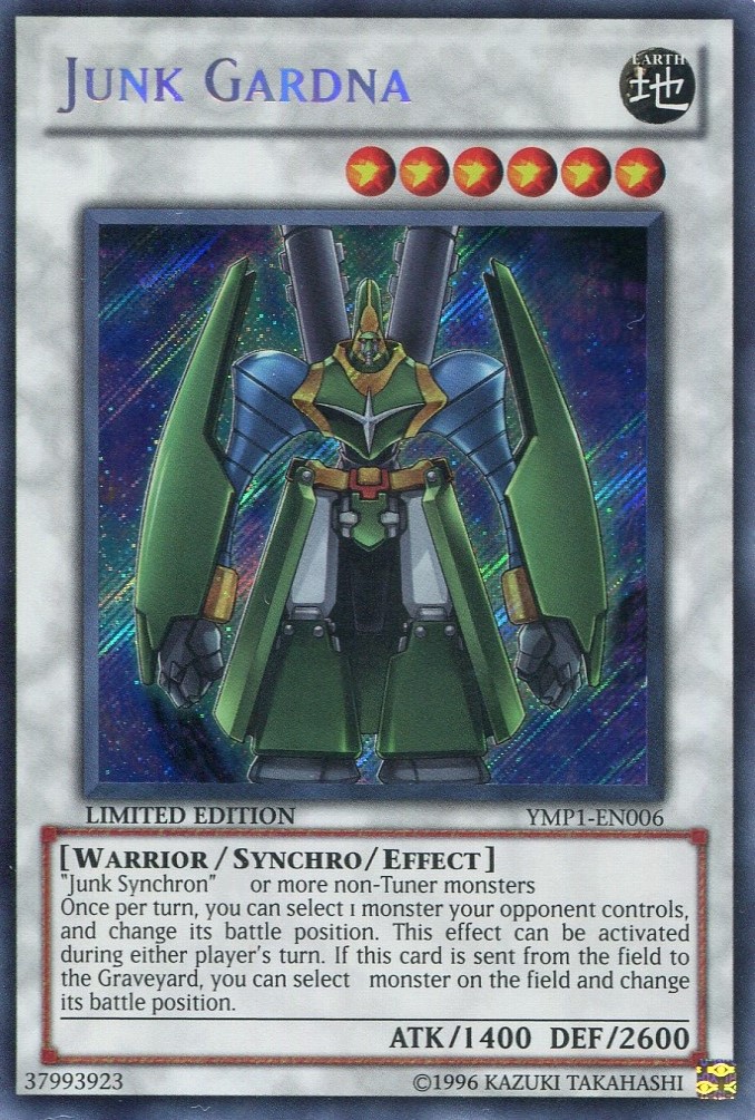 画像1: 【特価品】英語版 ジャンク・ガードナー YMP1-EN006 Limited Edition（シークレットレア）