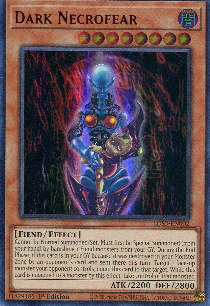 画像1: 【特価品】英語版 ダーク・ネクロフィア LDS3-EN002 1st（ウルトラレア：レッド）