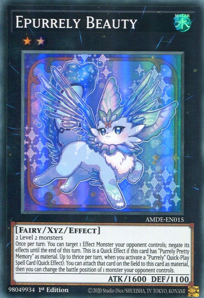 画像1: 【特価品】英語版 エピュアリィ・ビューティ AMDE-EN015 1st（スーパーレア）