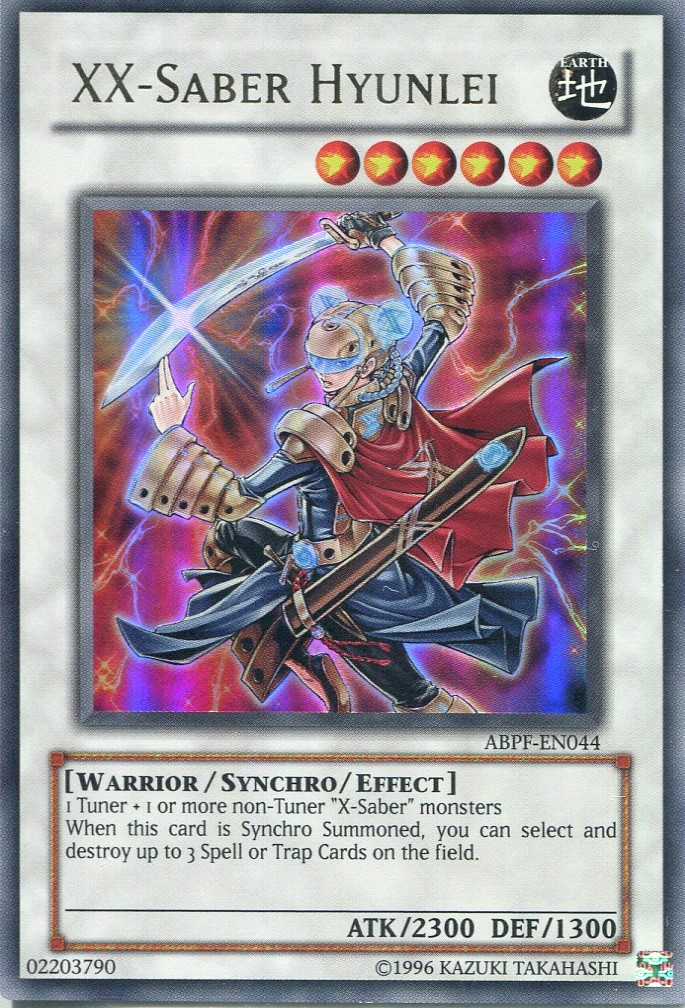 画像1: 【特価品】英語版 ＸＸ－セイバー ヒュンレイ ABPF-EN044（ウルトラレア）