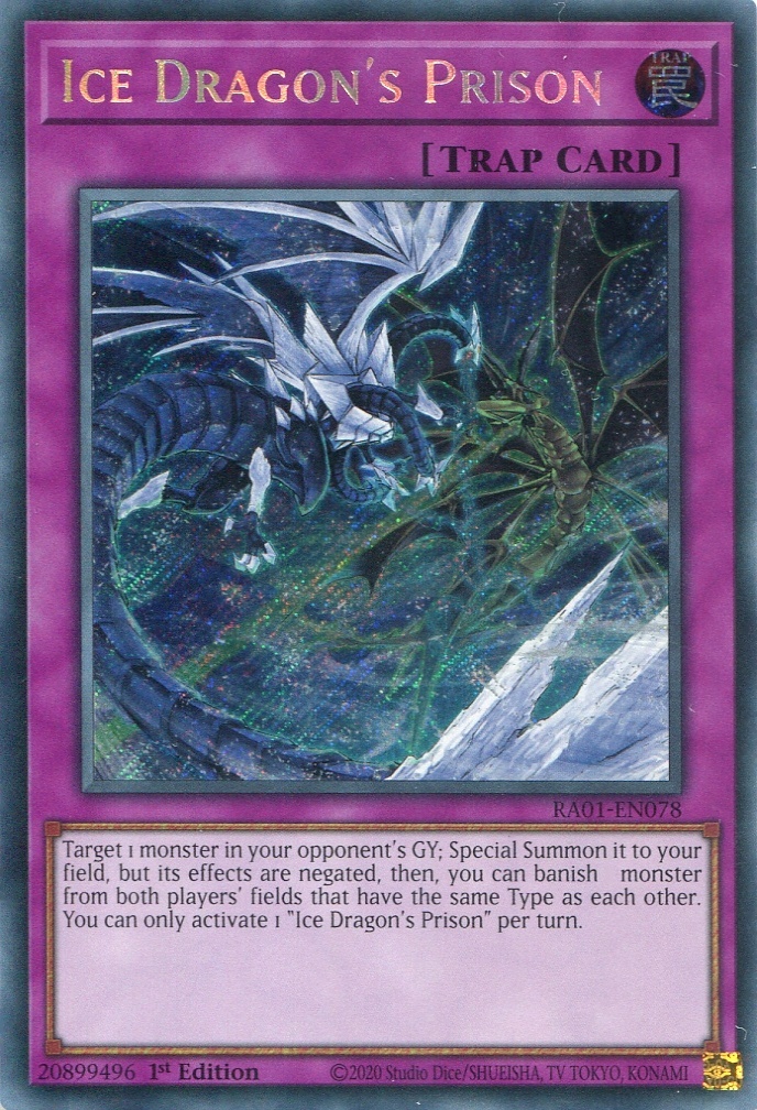 画像1: 【特価品】英語版 天龍雪獄 RA01-EN078 1st（シークレットレア）