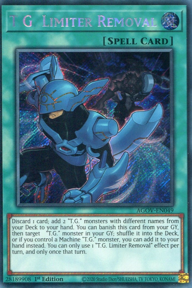 画像1: 【特価品】英語版 ＴＧ－ブレイクリミッター AGOV-EN049 1st（シークレットレア）