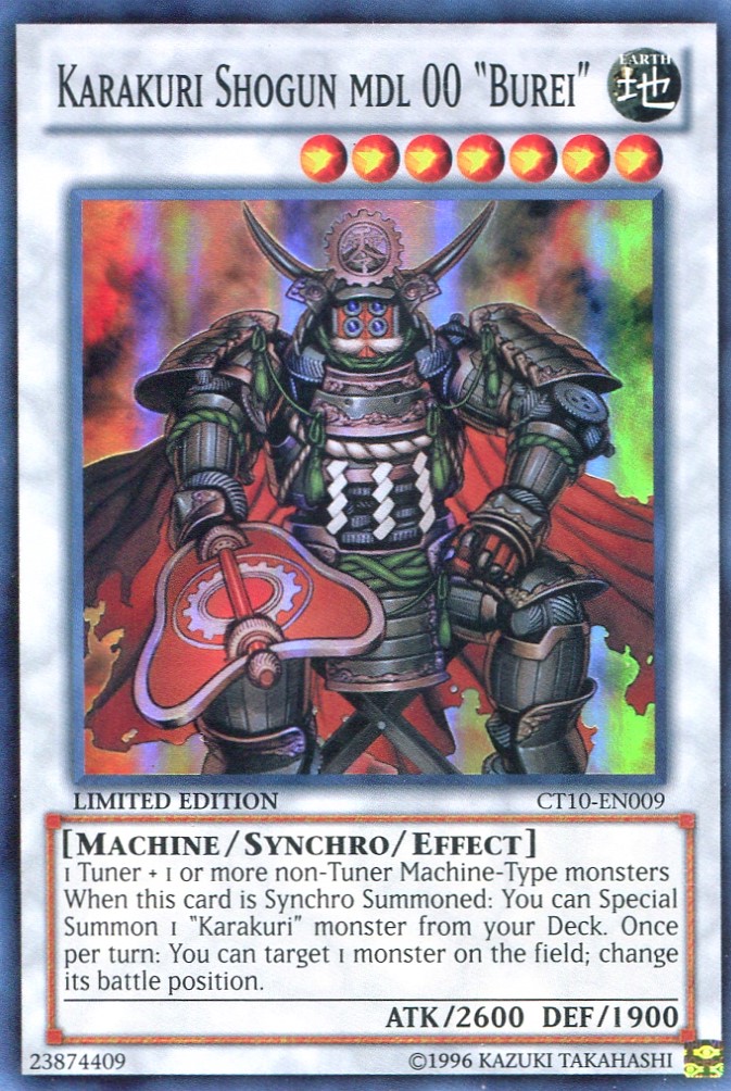 画像1: 【特価品】英語版 カラクリ将軍 無零 CT10-EN009 Limited Edition（スーパーレア）