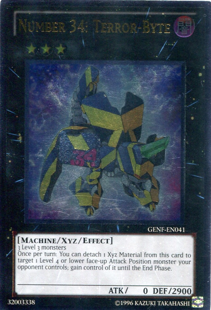 画像1: 【特価品】英語版 Ｎｏ.３４ 電算機獣テラ・バイト GENF-EN041（アルティメットレア）