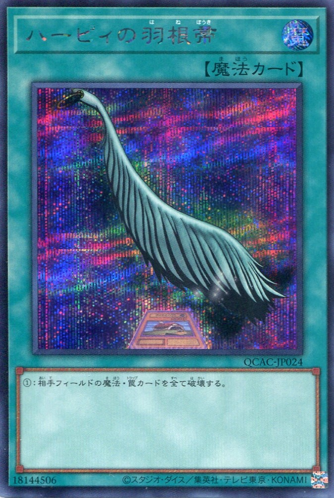 画像1: ハーピィの羽根帚（新規イラスト） QCAC-JP024（シークレットレア）
