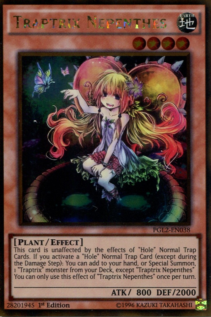 画像1: 【特価品】英語版 カズーラの蟲惑魔 PGL2-EN038 1st（ゴールドレア）