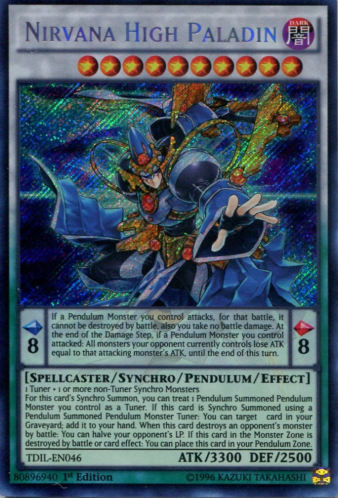 画像1: 【特価品】英語版 涅槃の超魔導剣士 TDIL-EN046 1st（シークレットレア）