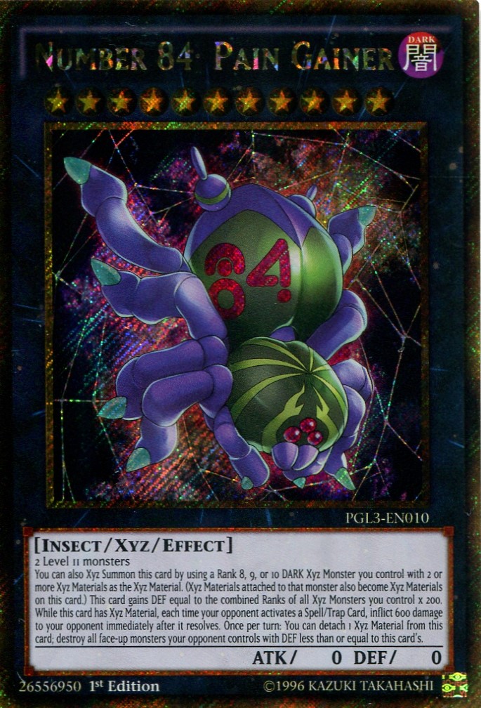 画像1: 【特価品】英語版 Ｎｏ.８４ ペイン・ゲイナー PGL3-EN010 1st（ゴールドシークレットレア）
