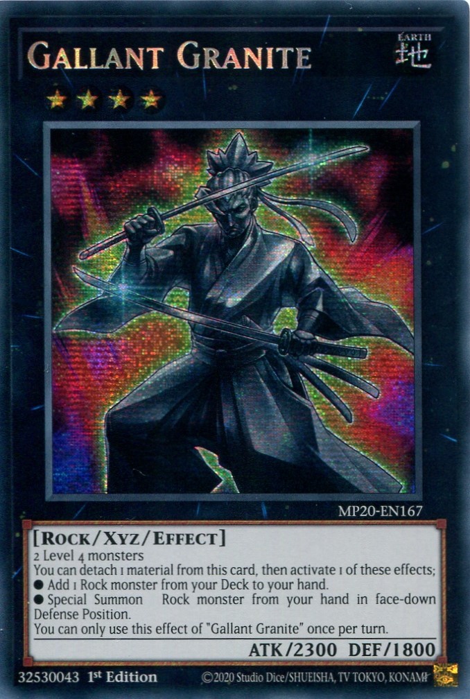 画像1: 【特価品】英語版 御影志士 MP20-EN167 1st（プリズマティックシークレットレア）
