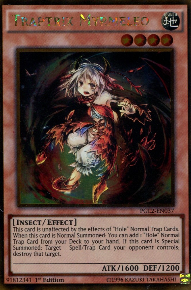 画像1: 【特価品】英語版 トリオンの蟲惑魔 PGL2-EN037 1st（ゴールドレア）