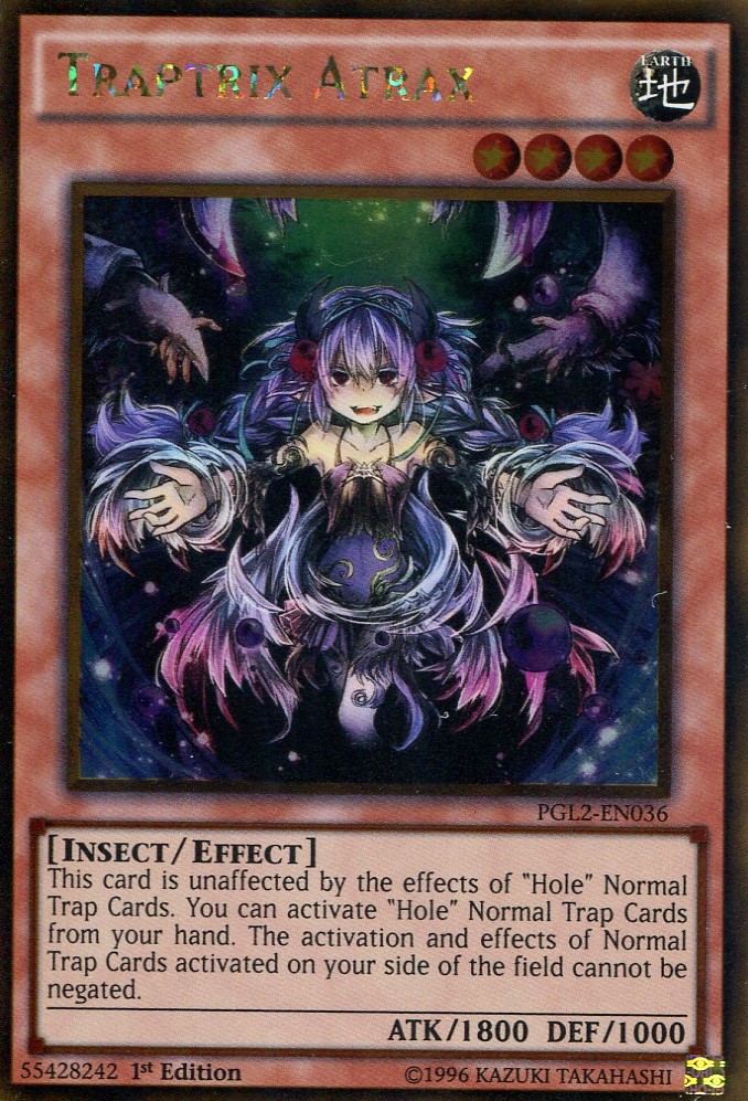 画像1: 【特価品】英語版 アトラの蟲惑魔 PGL2-EN036 1st（ゴールドレア）