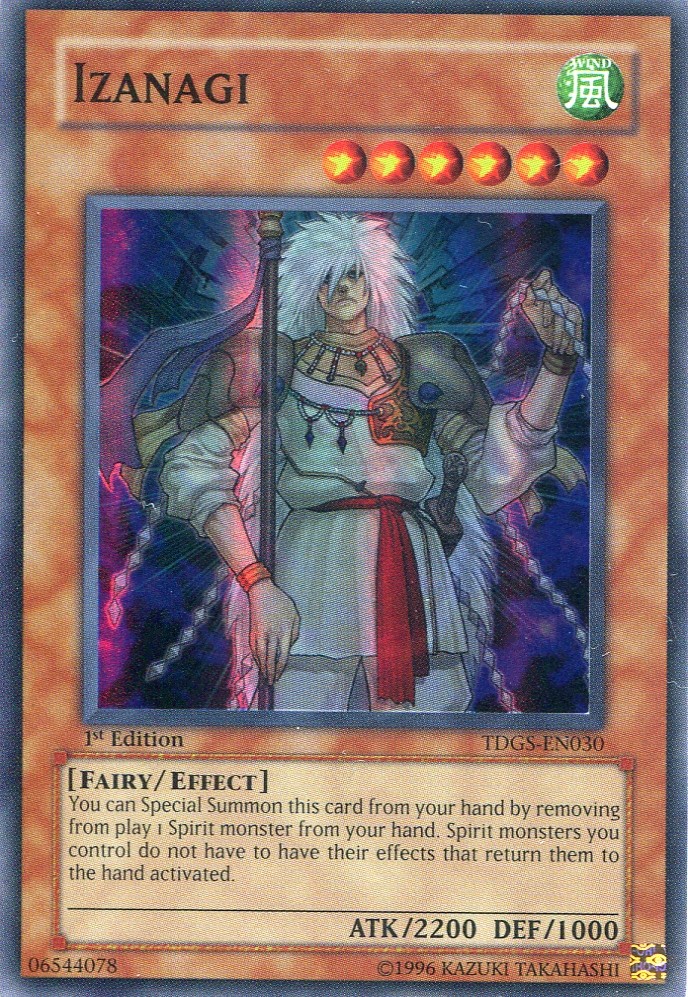 画像1: 【特価品】英語版 伊弉凪 TDGS-EN030 1st（スーパーレア）