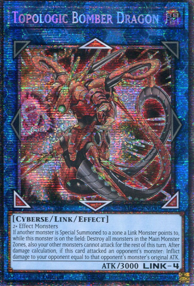 画像1: 【特価品】英語版 トポロジック・ボマー・ドラゴン MP25-EN030 1st（スターライトレア）